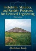 Probability, statistics, and random processes for electrical engineering (3rd)